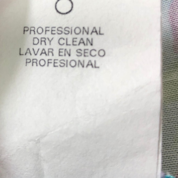 Sophia Christina Water color Strapless Dress Sz 8 - Picture 7 of 8